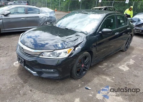 2017 Honda Accord Sport Se из США, поврежденный, VIN 1HGCR2F18HA270986